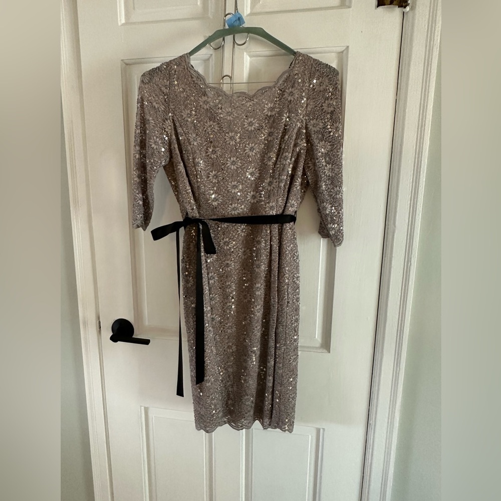 Petite sequined dress